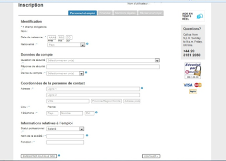 Inscription en 5 étapes d'Oanda fx Inscription en 5 étapes d'Oanda fx